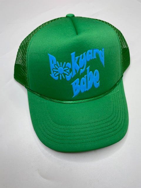 Backyard Babe Neon cap