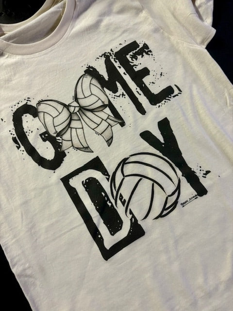 Game Day Bow Volleyball