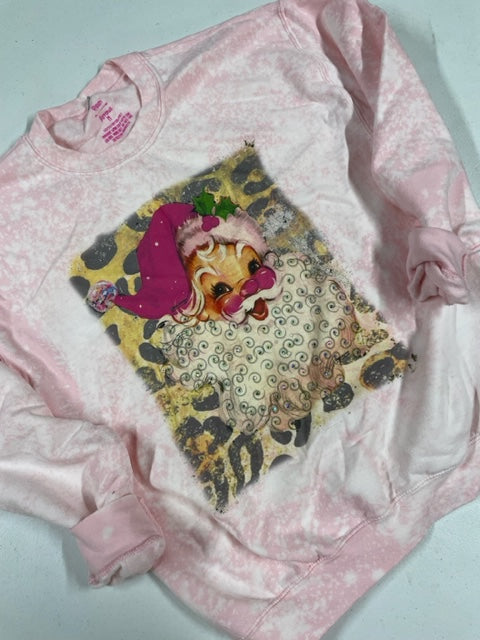 Vintage Santa PINK