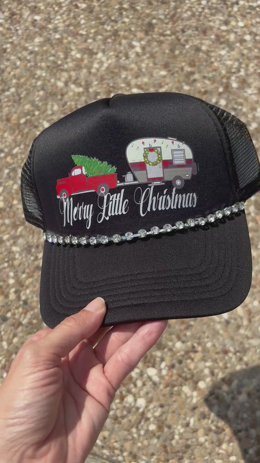Merry Little Christmas Cap