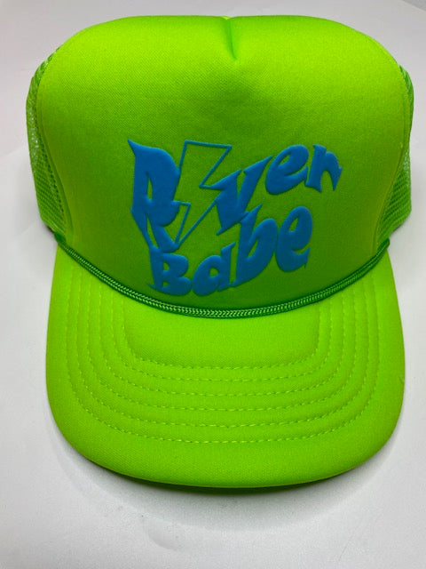 River Babe Neon Caps
