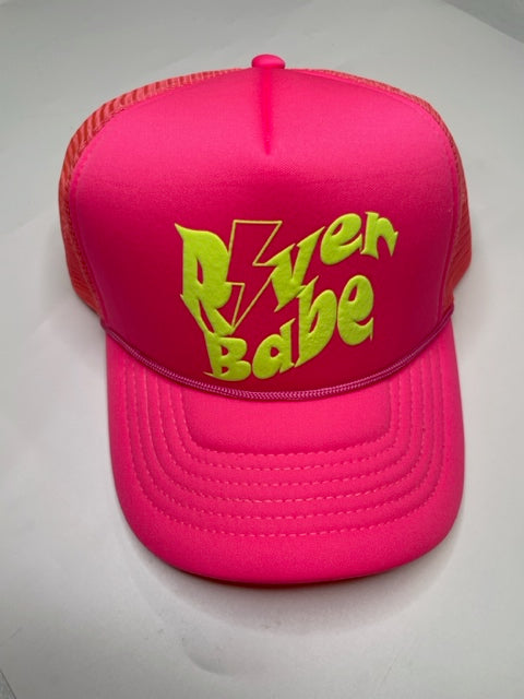 River Babe Neon Caps