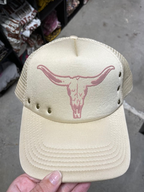 Rivet Longhorn Cap