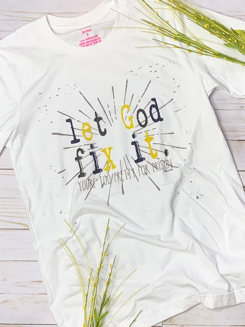 Let God fix it. You're too pretty for prison