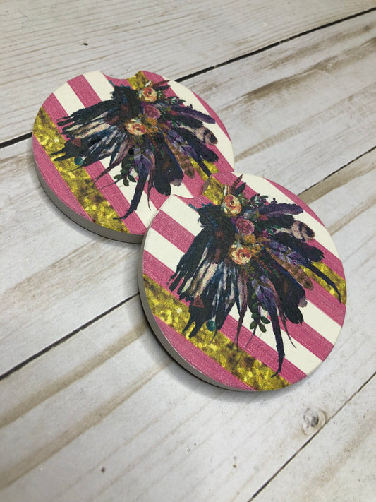 Gaudy Headdress Coasters