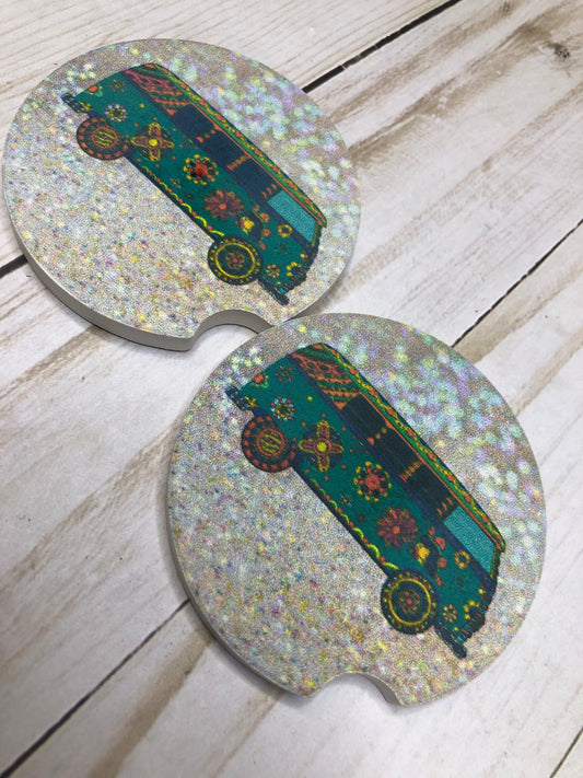 Hippie Van Coasters