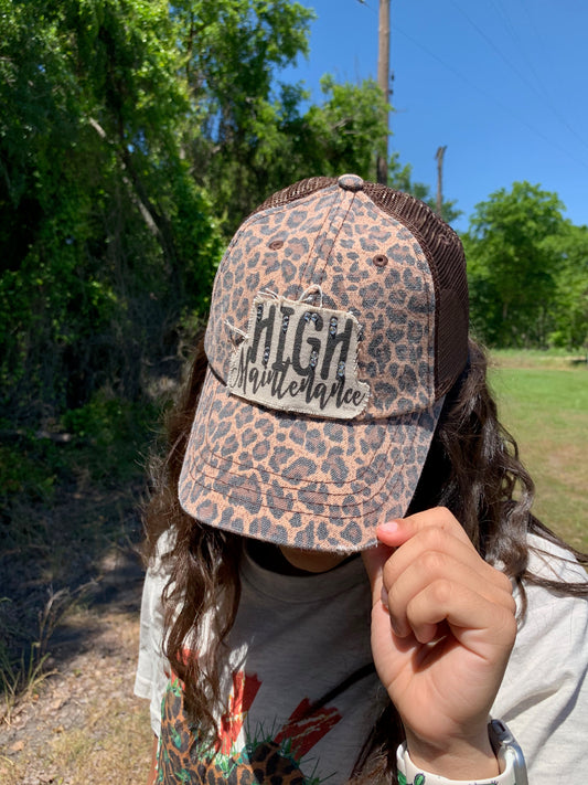 High Maintenance cap