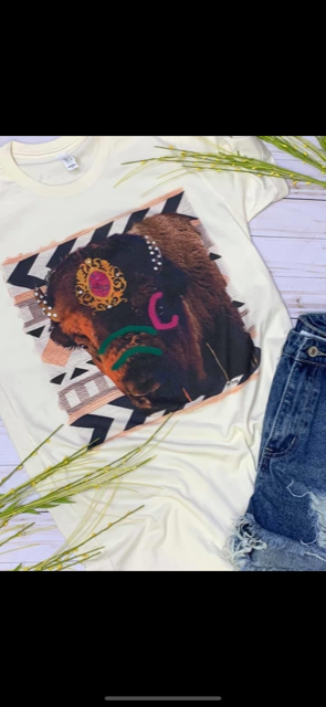 Painted buffalo