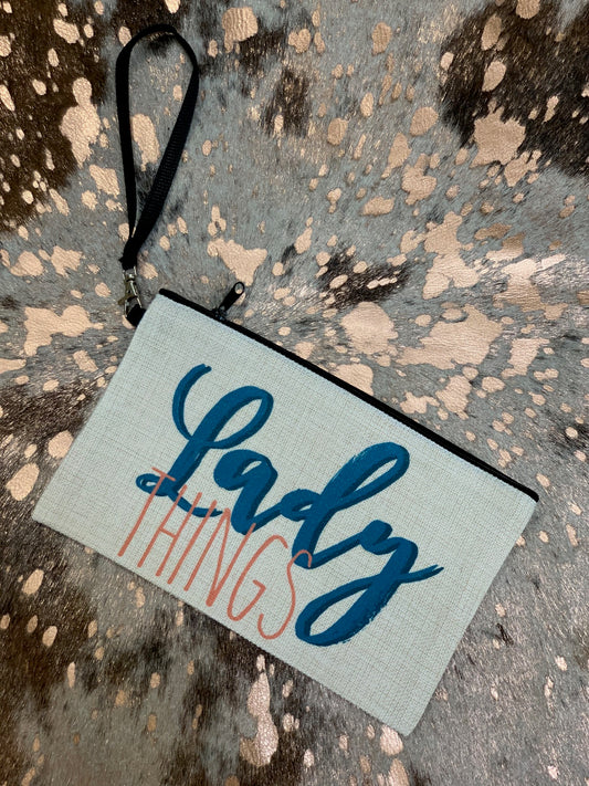 Lady things wristlet