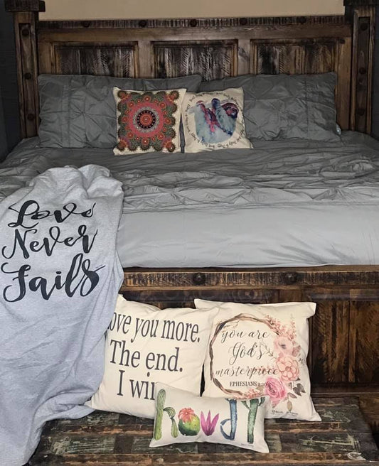 Love Never Fails Throw