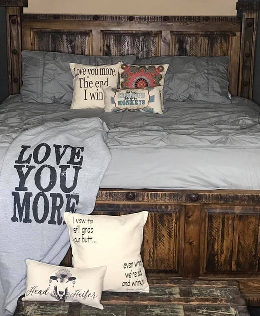 Love you more Throw