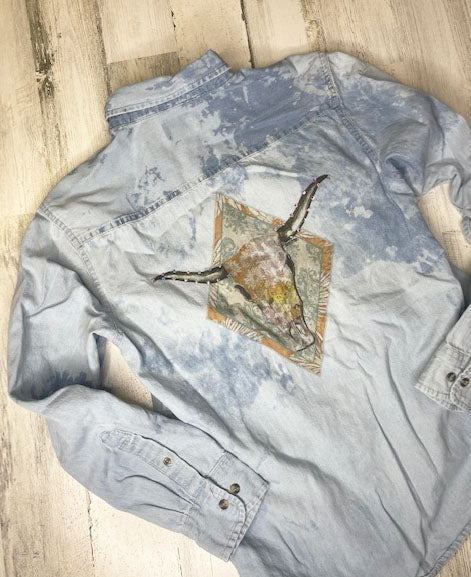 Boho Skull Denim