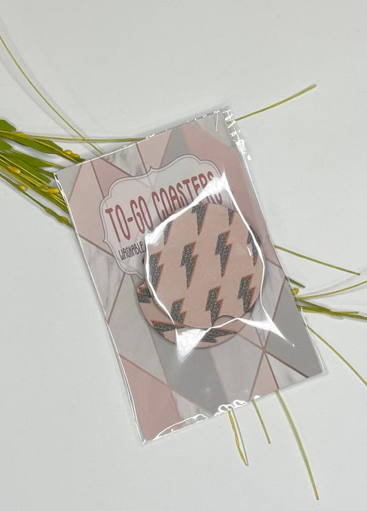 Lighting bolt coaster