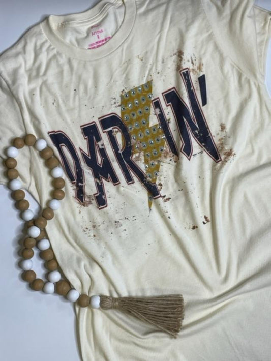 Darling-Navy and Mustard
