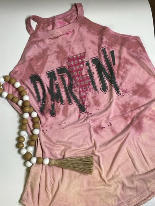 Darlin-pink and turquoise