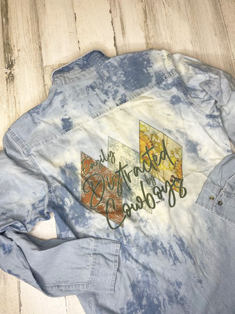 Easily distracted by cowboys denim