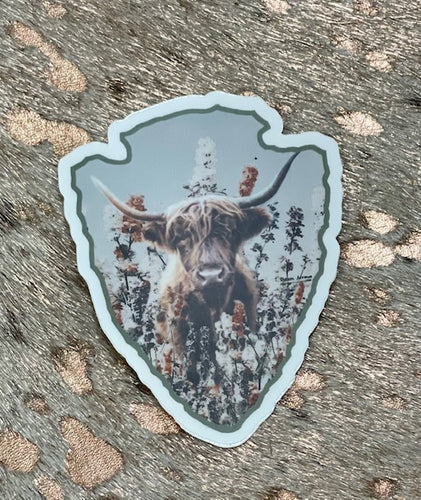Arrowhead Highlander Sticker (set of 3)