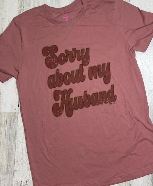 Sorry about my Husband