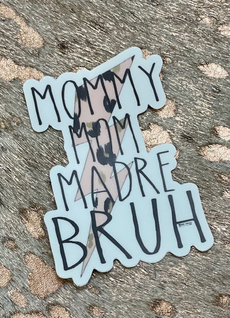 Mommy sticker (set of 3)