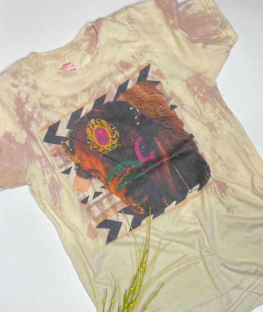 Kids Painted Buffalo