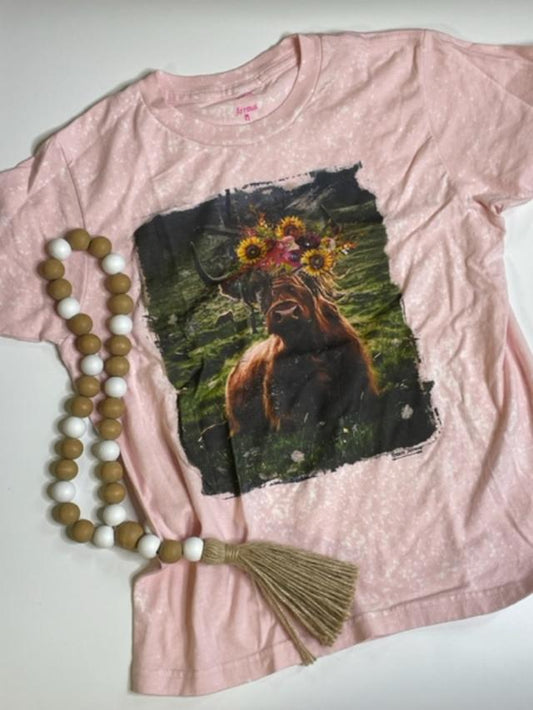 Sunflower Cow-Pink Kids