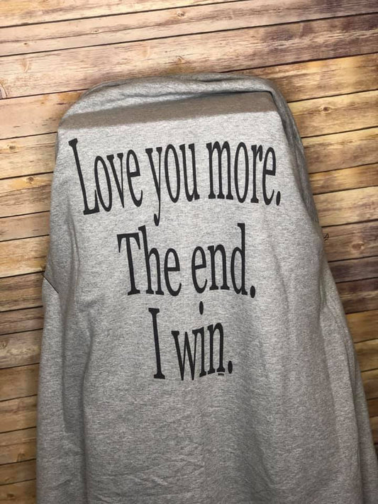 The end. I win Throw